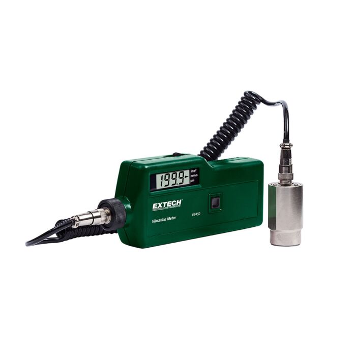Extech VB450 Wide Frequency Vibration Meter with Displacement, Velocity & Access