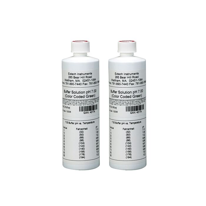 Extech PH7-P 7pH Buffer Solution (2 Bottles) Pint Size