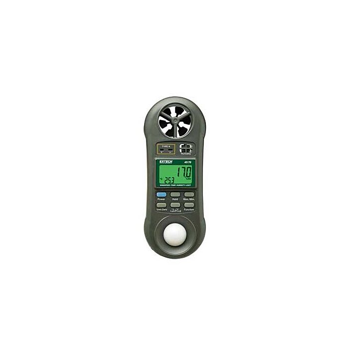 Extech 45170 Hygro-Thermo-Anemometer-Light Meter