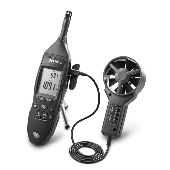 FLIR EM54 Environmental Meter (Air Velocity/Flow, Temp., Humidity)