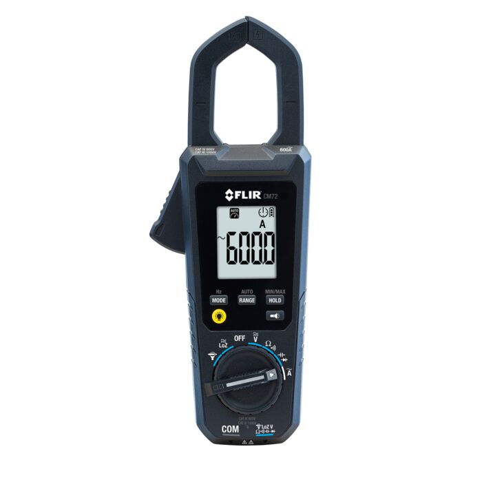 FLIR CM72 600A AC Clamp Meter with NIST calibration