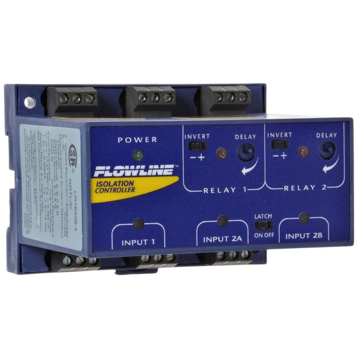 Flowline LC92-1001 Remote Level Controller, Isolation, 2 Relays, 3 Sensors