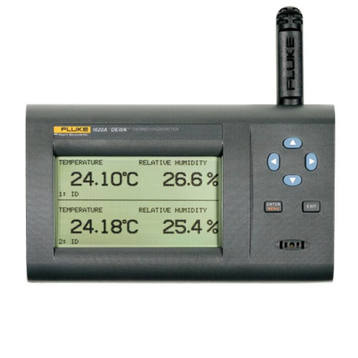 Used Fluke Calibration 1622A-H DewK Hi-Accuracy Thermo-Hygrometer with WiFi, RS232
