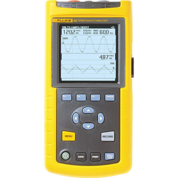 Fluke 43B for Rent, Power Quality/Harmonics Analyzer