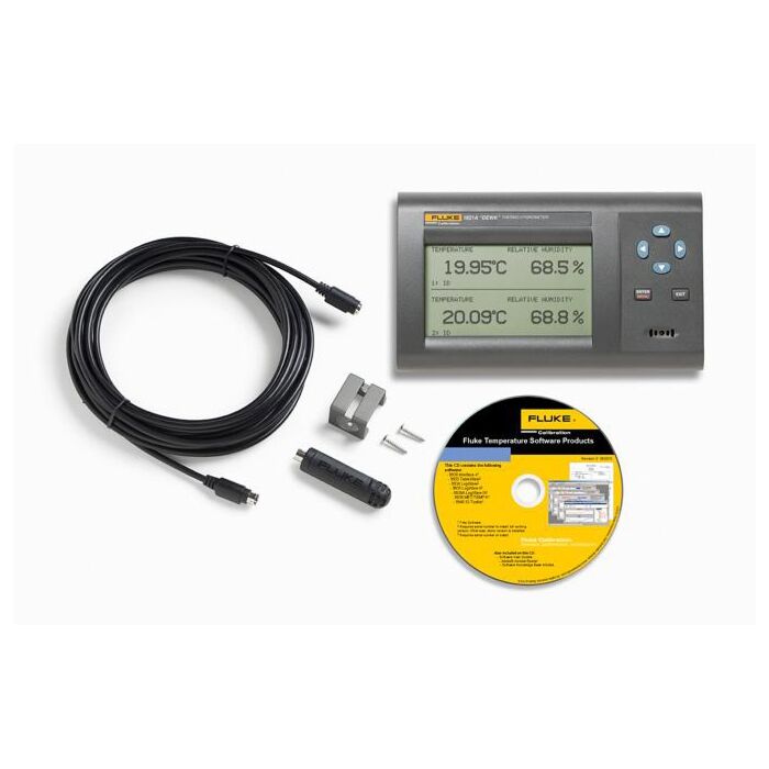 Fluke Calibration 1621A-H-156 DewK Thermo-Hygrometer Kit, High Accuracy