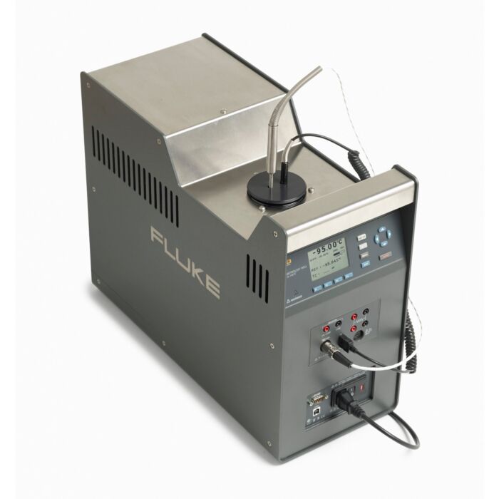 Fluke Calibration 9190A-F-P-156 Dry-Well Ultra-Cold Calibrator, Insert F, 115V