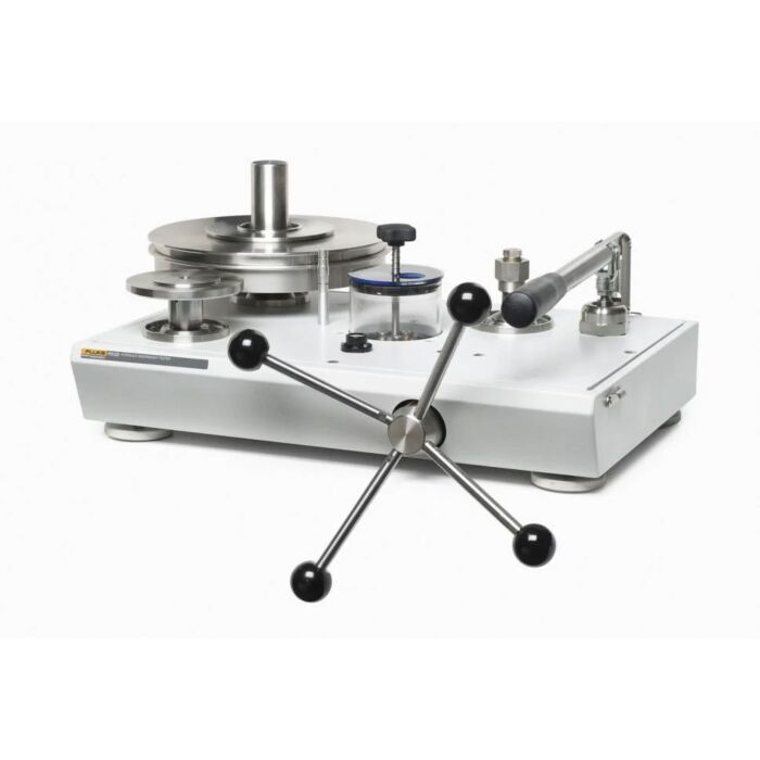 Fluke Calibration P3125-BAR Oil Operated Dual Range Deadweight Tester, 1100Bar