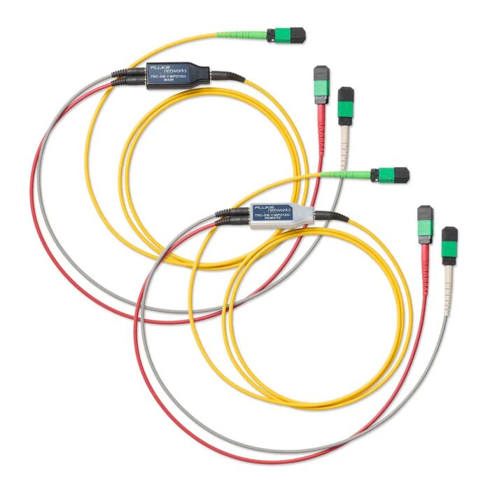 Fluke Networks CFM-TRC-S-MPO16U Test Reference Cord Kit for SM MPO 16 Pinned Cables