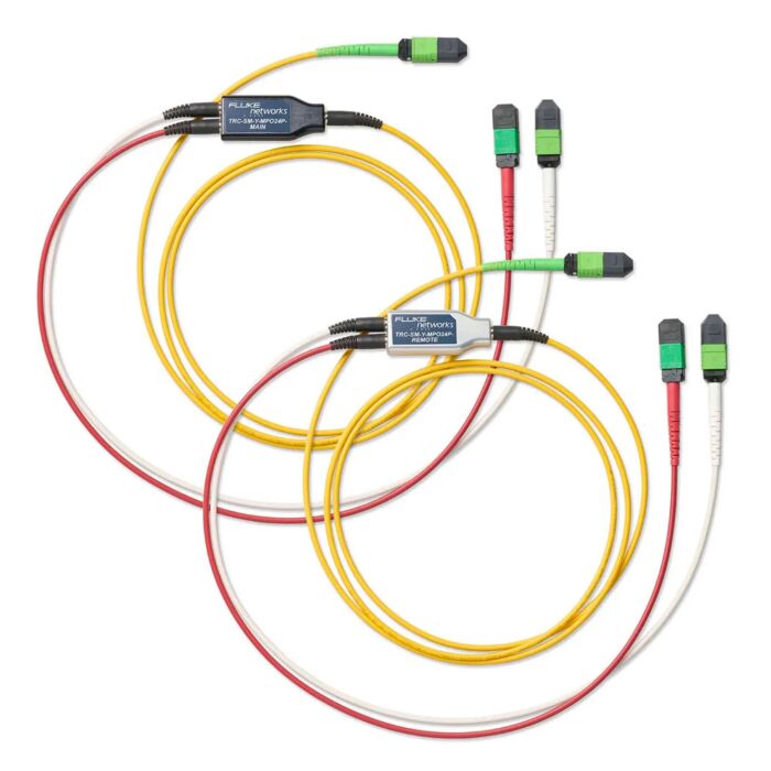 Fluke Networks CFM-TRC-S-MPO24P Test Reference Cord Kit for SM MPO 24 Unpinned Cables