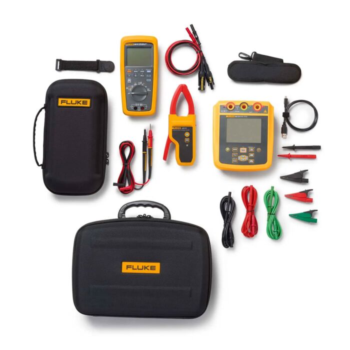 Fluke FLK-1537-283/PV Solar Tool Kit with IR Tester/ Solar Digital MM/Wireless Current Clamp