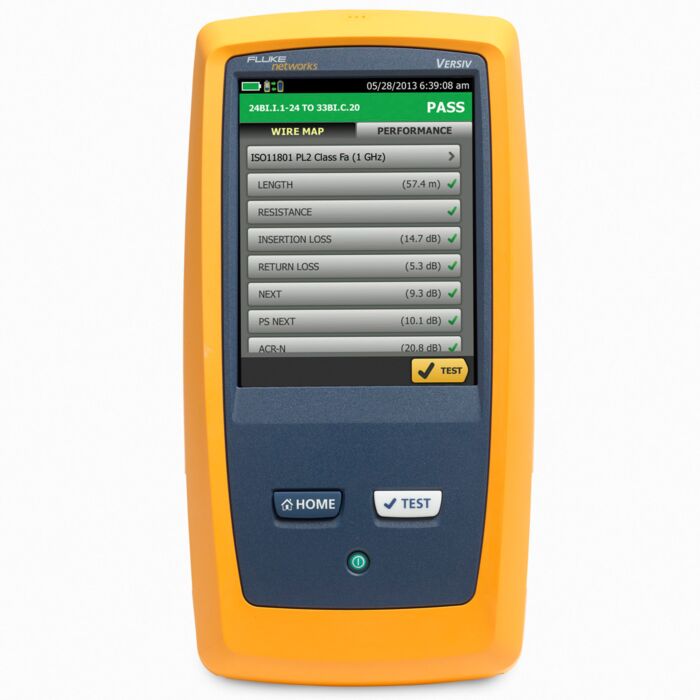 Used Fluke Networks DSX Versiv System Mainframe and Remote Unit
