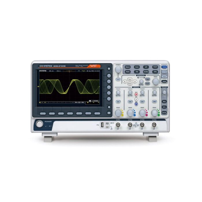 GW Instek GDS-2202E 200MHz Digital Oscilloscope 1GS/s, 2 Ch