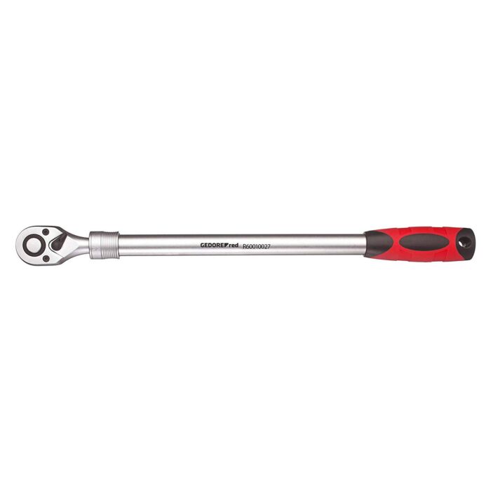 Gedore Red R60010027 2C Telescopic Ratchet,400-600mm Reversible,1/2"Drive