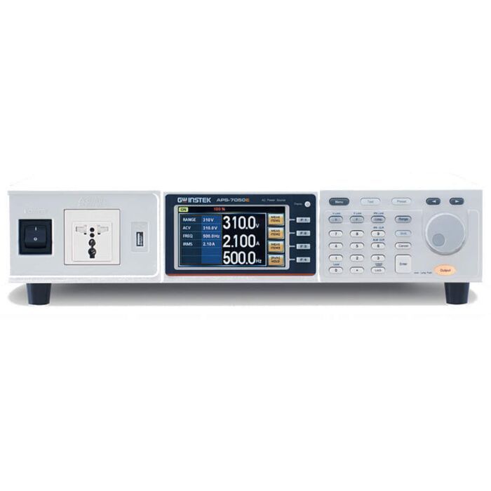 GW Instek APS-7050E Linear AC Power Source,  301Vrms, 4.2A/2.1A rms, 500VA