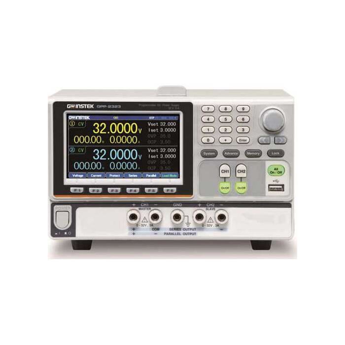 GW Instek GPP-2323 (LAN) 192W Dual Channel Programmable DC Power Supply with LAN