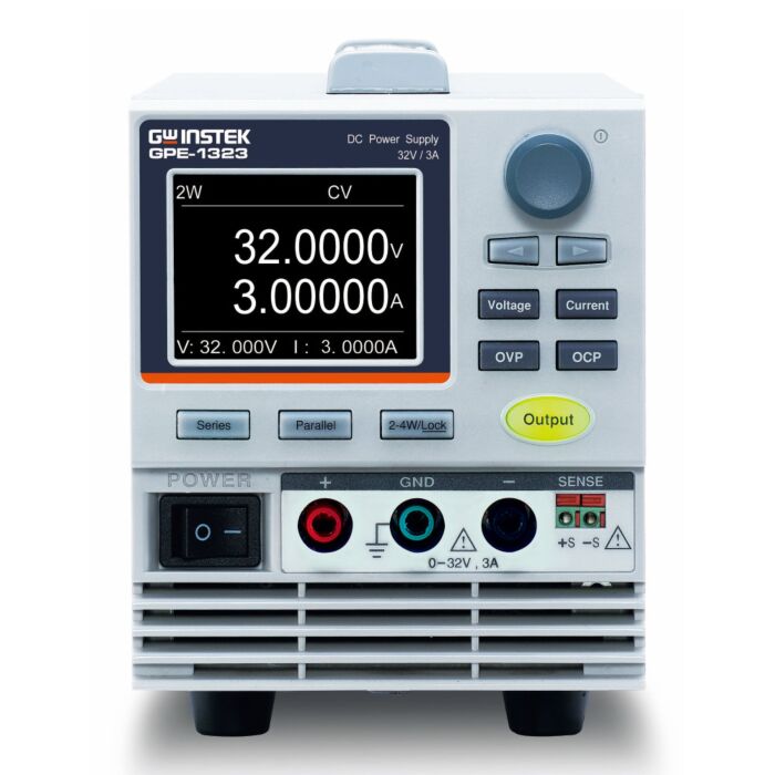 GW Instek GPE-1323 Single Channel DC Power Supply, 32V, 3A