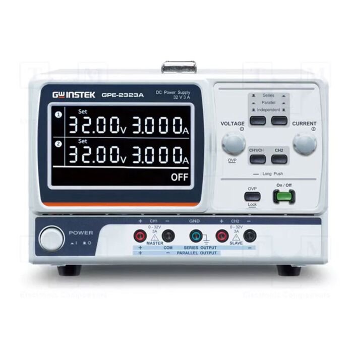 GW Instek GPE-2323A 192 W Dual Channel DC Power Supply