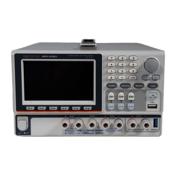 GW Instek GPP-3060 385W Three Channel Programmable DC Power Supply (GPIB/LAN)