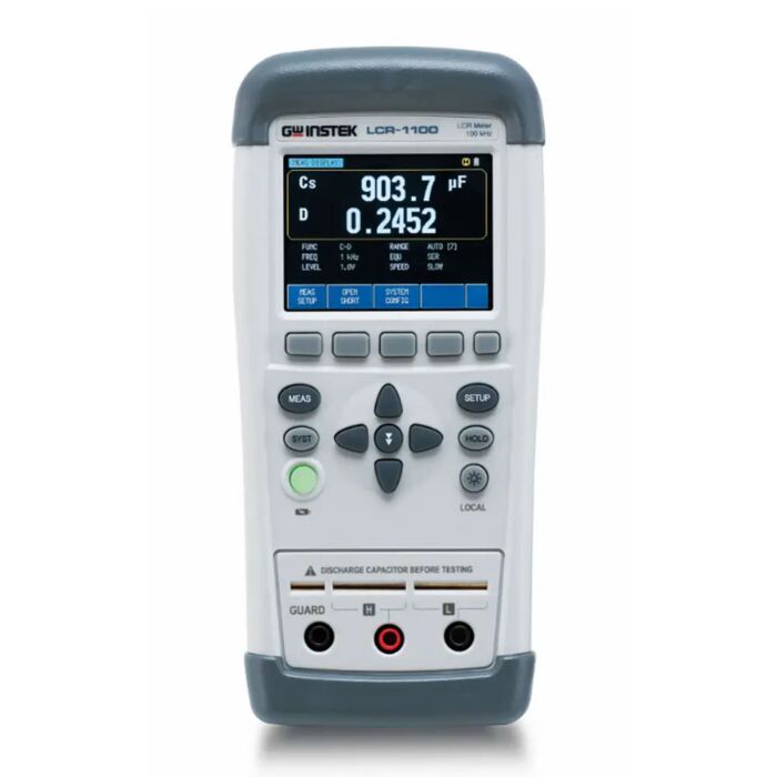 GW Instek LCR-1100 100KHz Hand Held LCR Meter LCR Meter