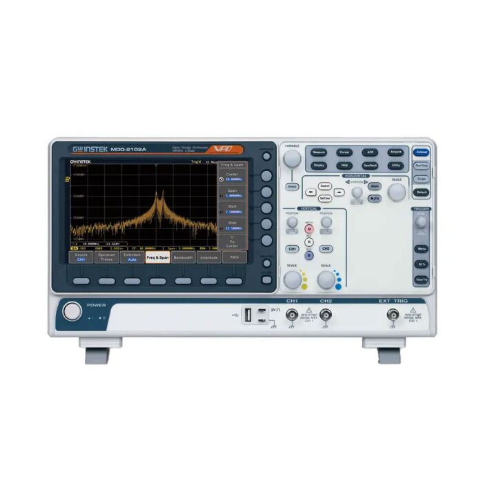 GW Instek MDO-2102A 100MHz, 2-channel, DSO, Spectrum Analyzer