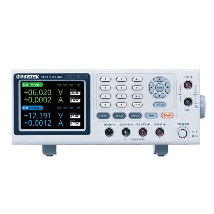 GW Instek PPH-1510D High Precision Dual Channel Output DC Power Supply (45W/36W Per Each)
