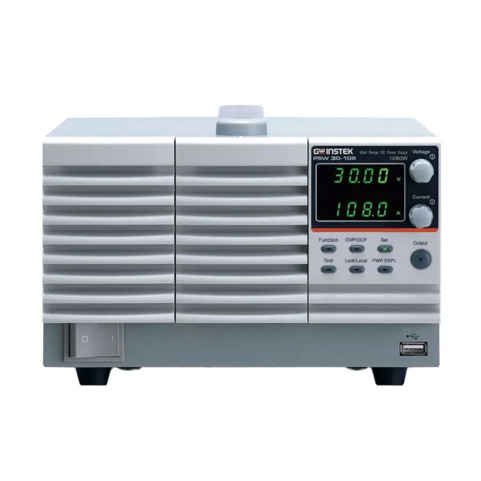 GW Instek PSW 30-108 Programmable DC Autorange PS, 1080W; 0-30V, 0-108A