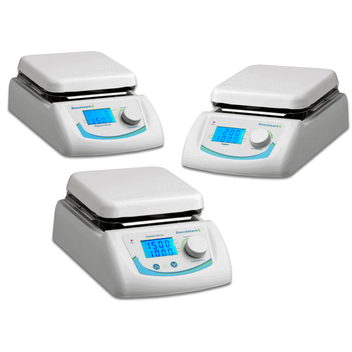 Benchmark Digital Hotplate Magnetic Stirrer, 115V Hotplate, 6.5"x6.5" Platform