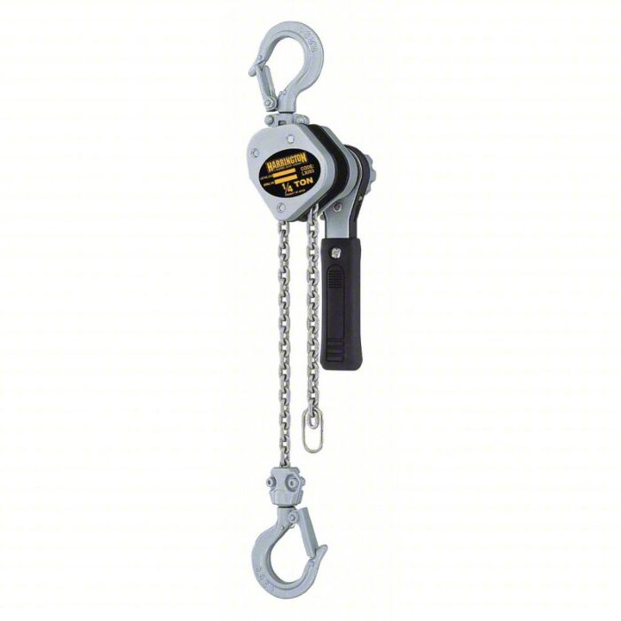 Harrington Hoists and Cranes LX003-10' 1/4 TON CHAIN HOIST MINI-PULLER 10' HARRINGTON