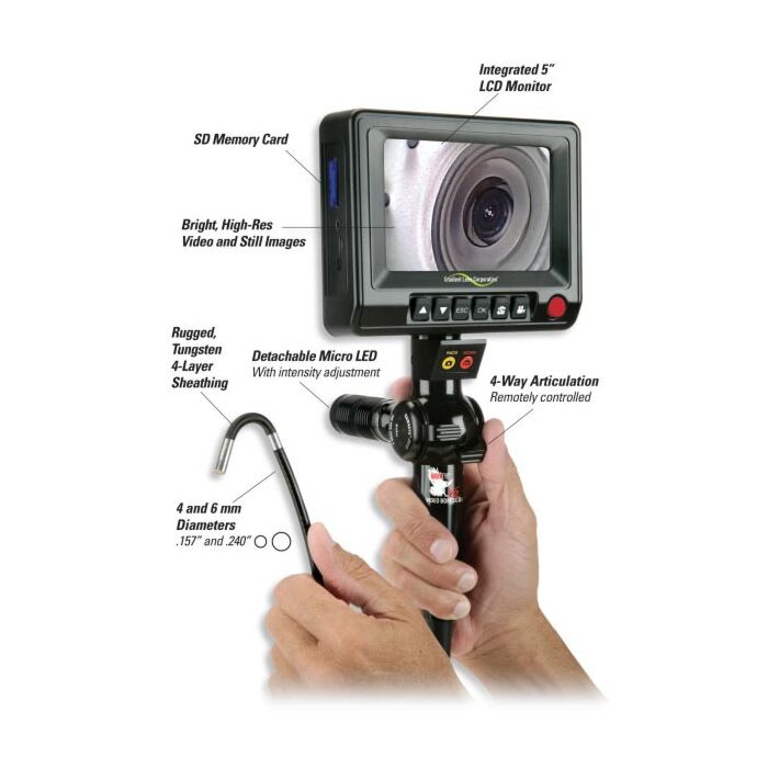 Hawkeye V2 4MM 3M for Rent, V2 Video Borescope, 4mm/3m Probe