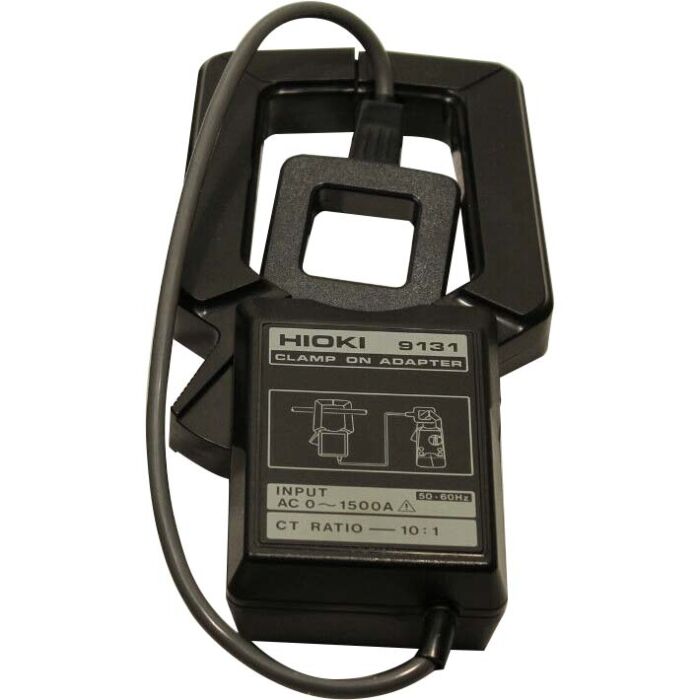 Used Hioki 9131 Current Adapter Clamp-on, 0-1500A, CT Ratio 10:1