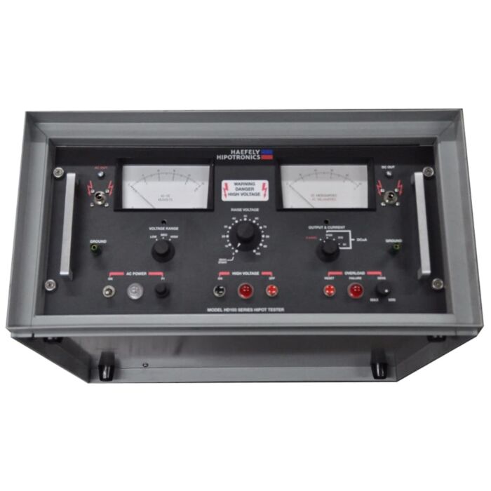 Hipotronics HD125 for Rent, 25kV DC/10kV AC Hipot Tester, 5mA Current
