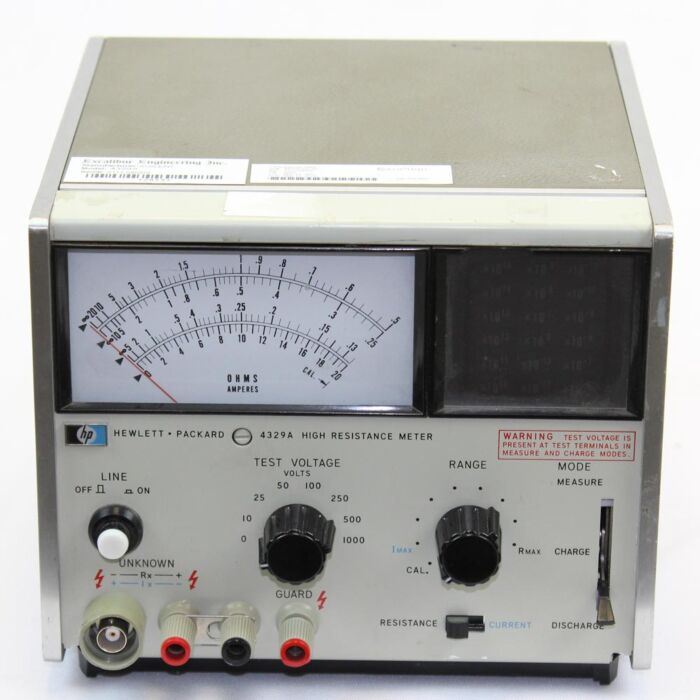Used Keysight Technologies 4329A High Resistance Meter