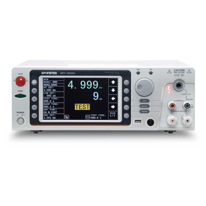 GW Instek GPT-12001 AC Electrical Safety Analyzer 