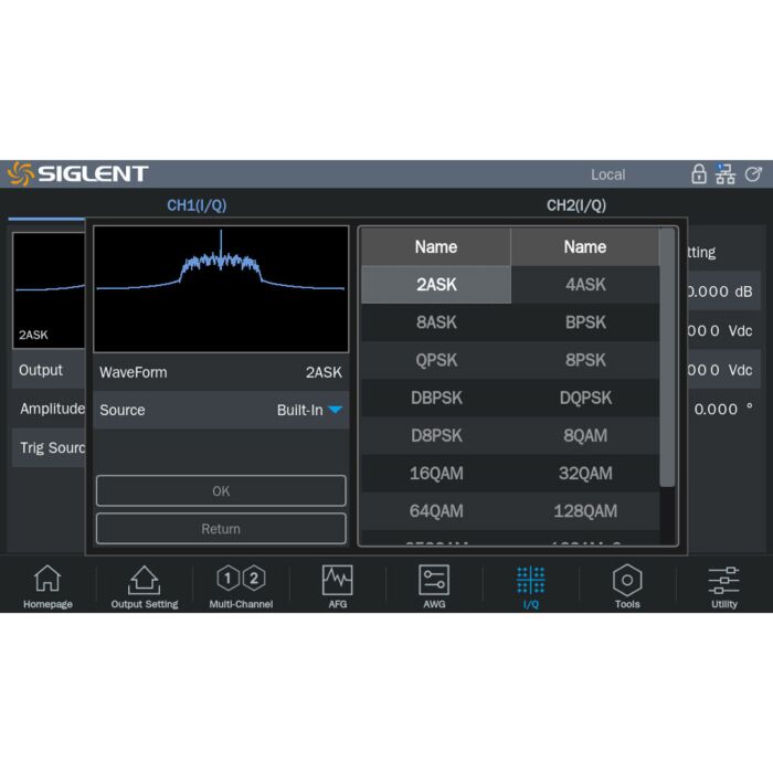 Siglent SDG-3000X-IQ IQ Signal Generator Function (software) for SDG-3000X
