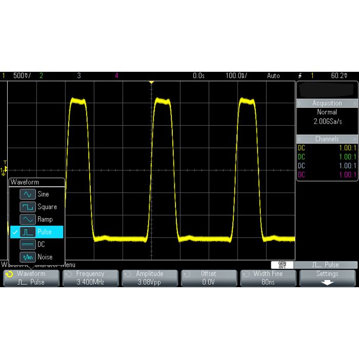 Keysight DSOX2WAVEGEN WaveGen Function Generator, 20MHz