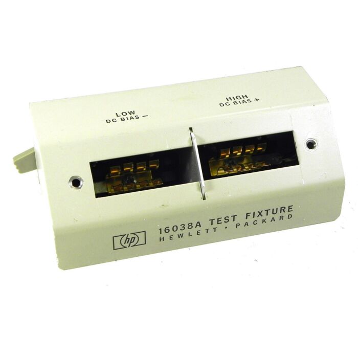 Keysight 16038A for Rent, Test Fixture