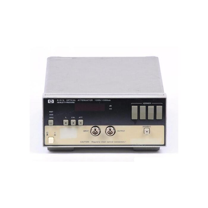 Keysight 8157A for Rent, Optical Attenuator, 1200 - 1650nm Wavelength Window