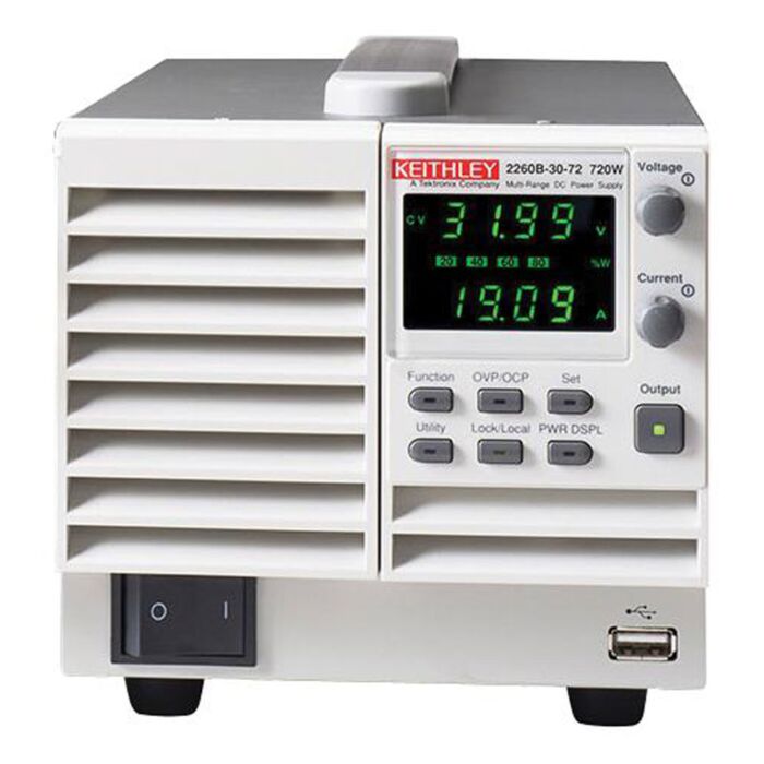 Keithley 2260B-30-72 Programmable DC Power Supply, 30v, 72a, 720w
