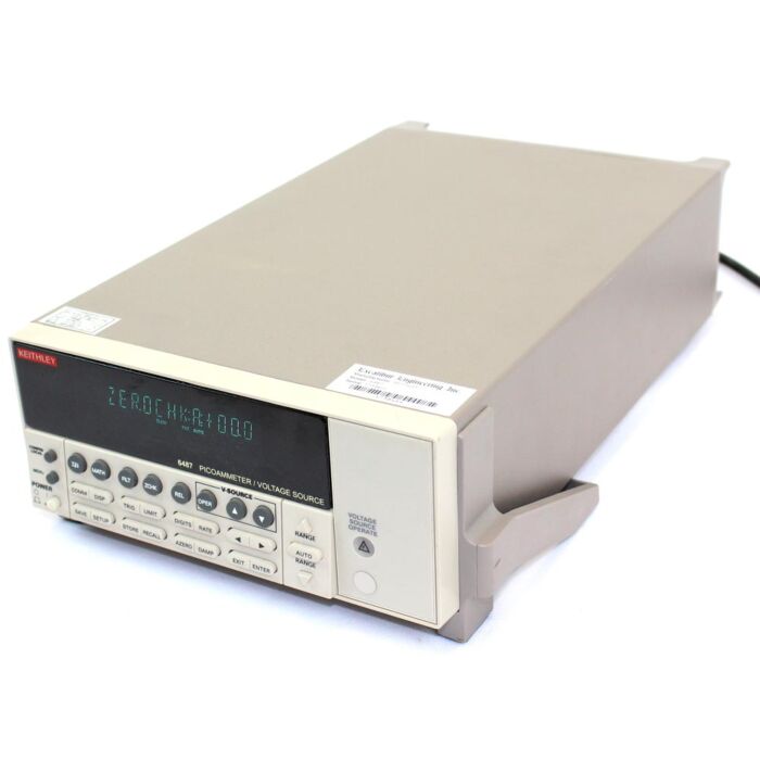 Used Keithley 6487 Picoammeter / Voltage Source, 10fA resolution