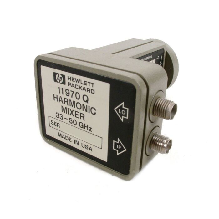 Used Keysight 11970Q Harmonic Waveguide Mixer, 33GHz to 50GHz