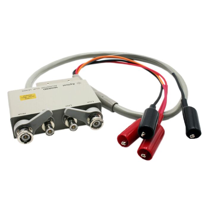 Keysight / Agilent 16089D for Rent Test Cable Assembly, Kelvin Alligator Clip Lead, 