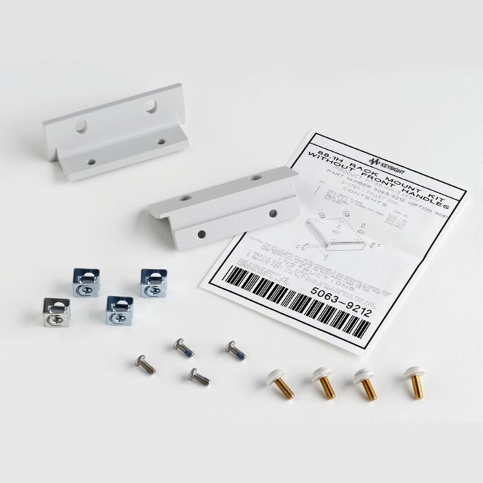 Keysight 34191A Dual Rackmount Flange Kit, 88.1mmH, (2U)-2 Flange Brackets