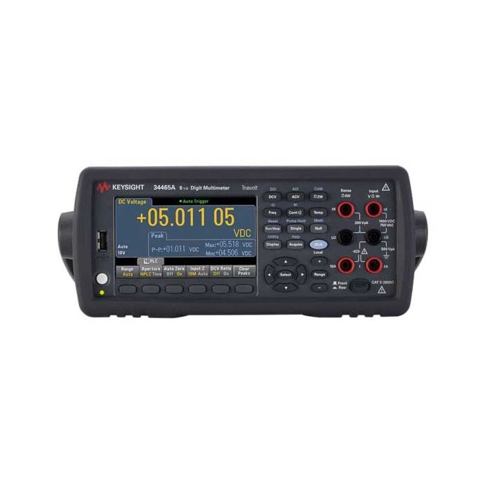Keysight 34465A Digital Multimeter, 6 1/2 Digit, Truevolt