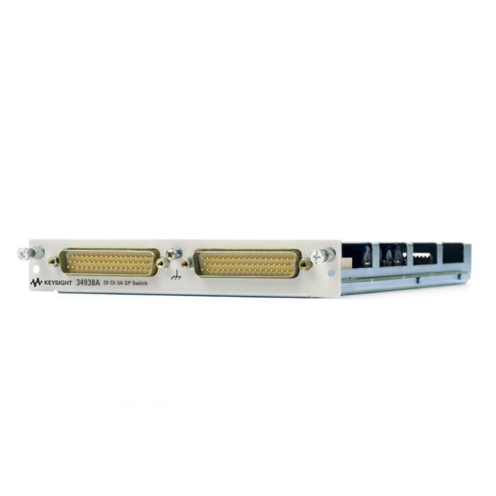 Keysight 34938A 20-Channel 5 Amp Form A Switch Module, for 34980A
