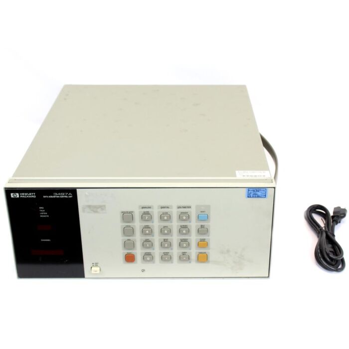 Used Keysight Technologies 3497A Data Acquisition Control Unit Mainframe for Sale