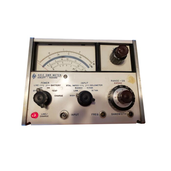 Keysight 415E for Rent, SWR Meter - 1000 Hz Turned Amplifier & Voltmeter