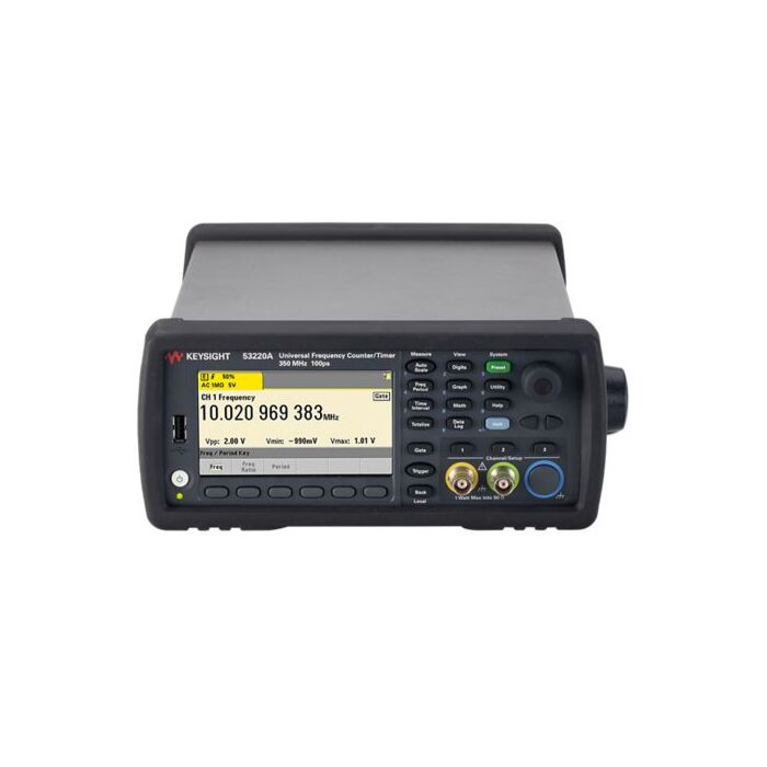 Keysight / Agilent 53220A for Rent, Universal Counter/Timer, 350MHz, 12 digits/s, 100ps, LAN, USB, GPIB