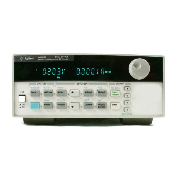 Keysight 66319B Dual Mobile Comm DC Source with Battery Emulation