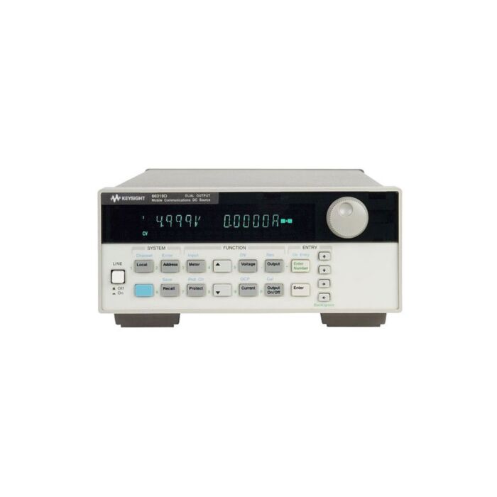 Keysight 66319D Dual Mobile Comm DC Source Battery Emulation, DVM