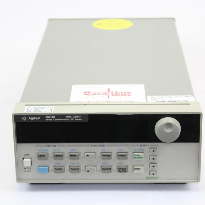 Used Keysight Technologies 66319D 15V, 3A Mobile Communications Dual DC Source